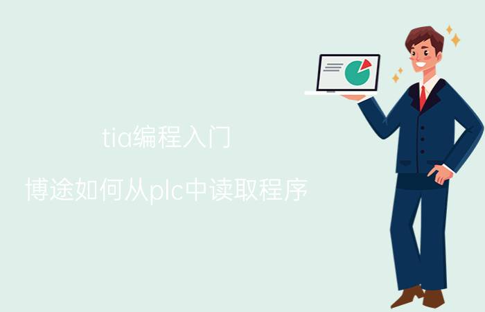 tia编程入门 博途如何从plc中读取程序？